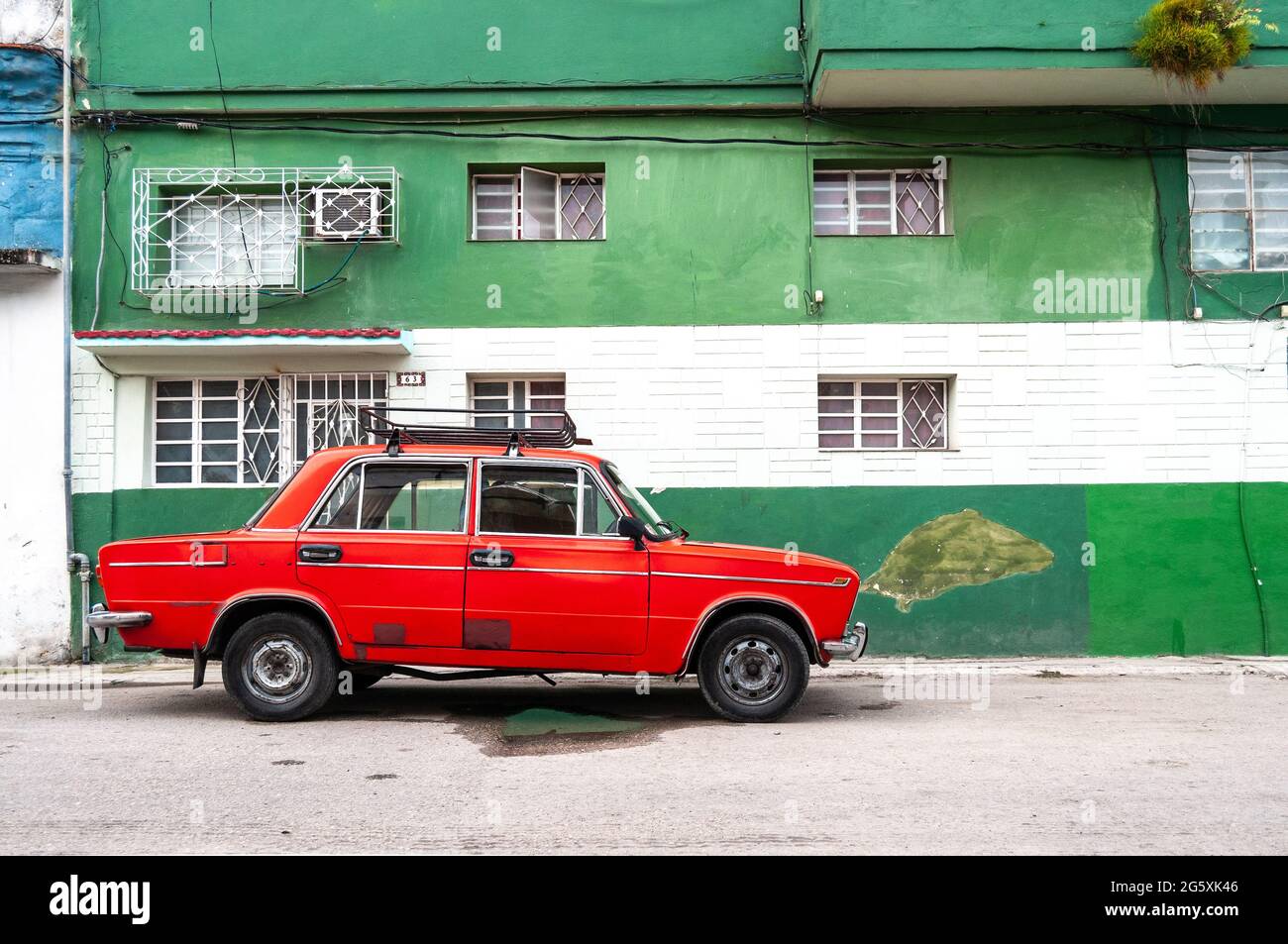 Scènes de la ville de la Havane, Cuba, 2021 Banque D'Images