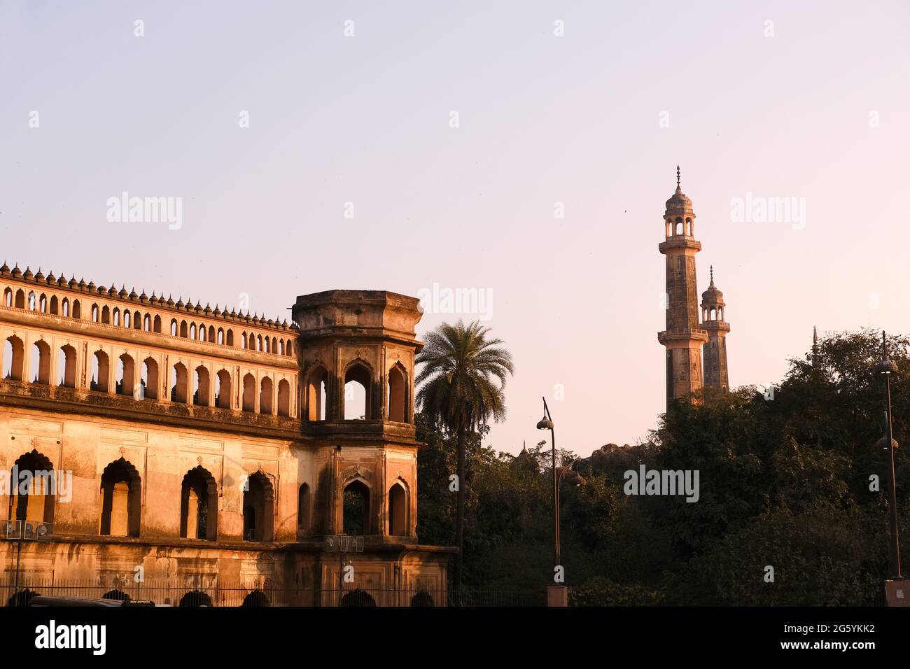 Vue sur la ville de Lucknow. Le tourisme Lucknow Banque D'Images