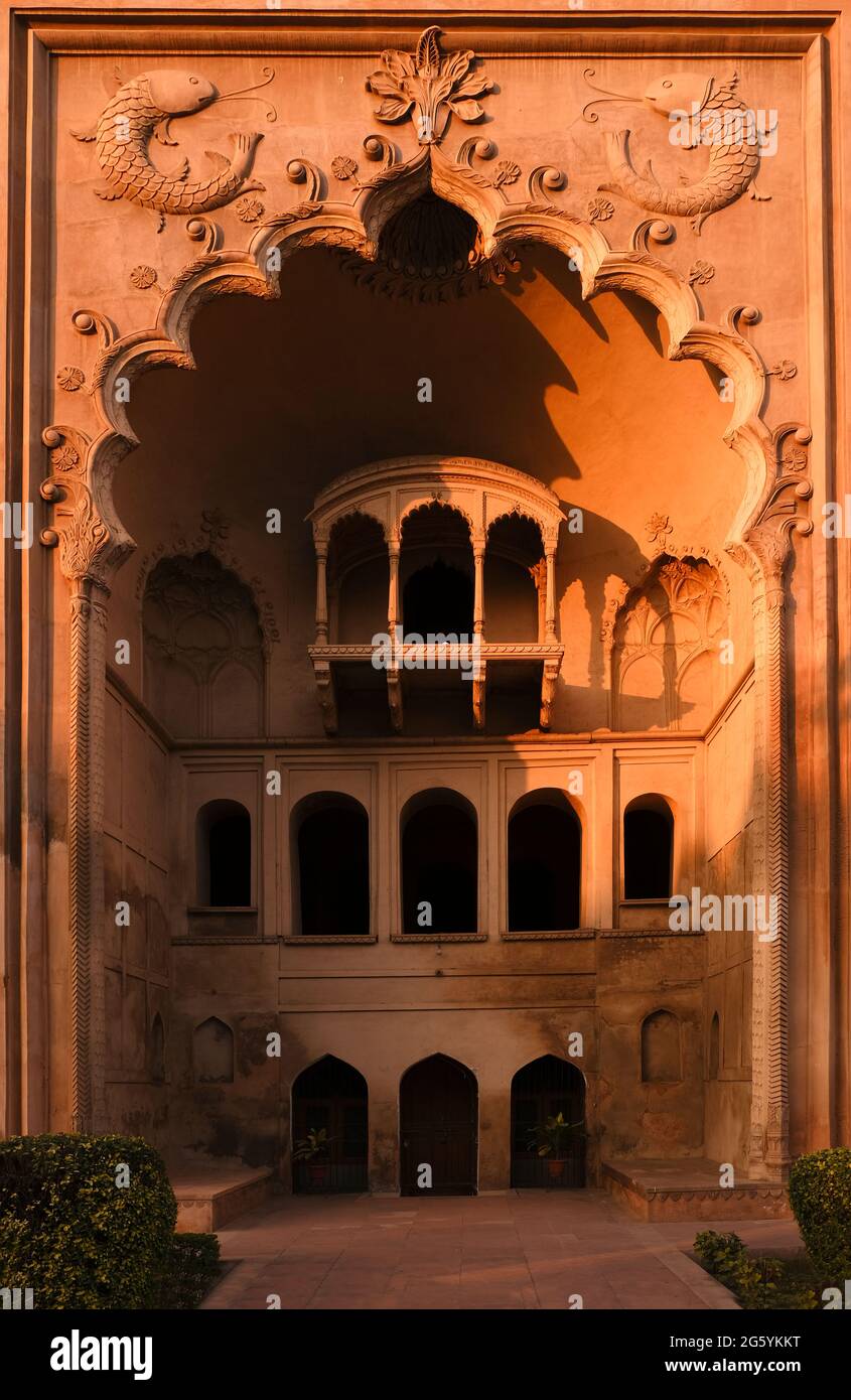 Ancienne architecture chez Lucknow India Banque D'Images