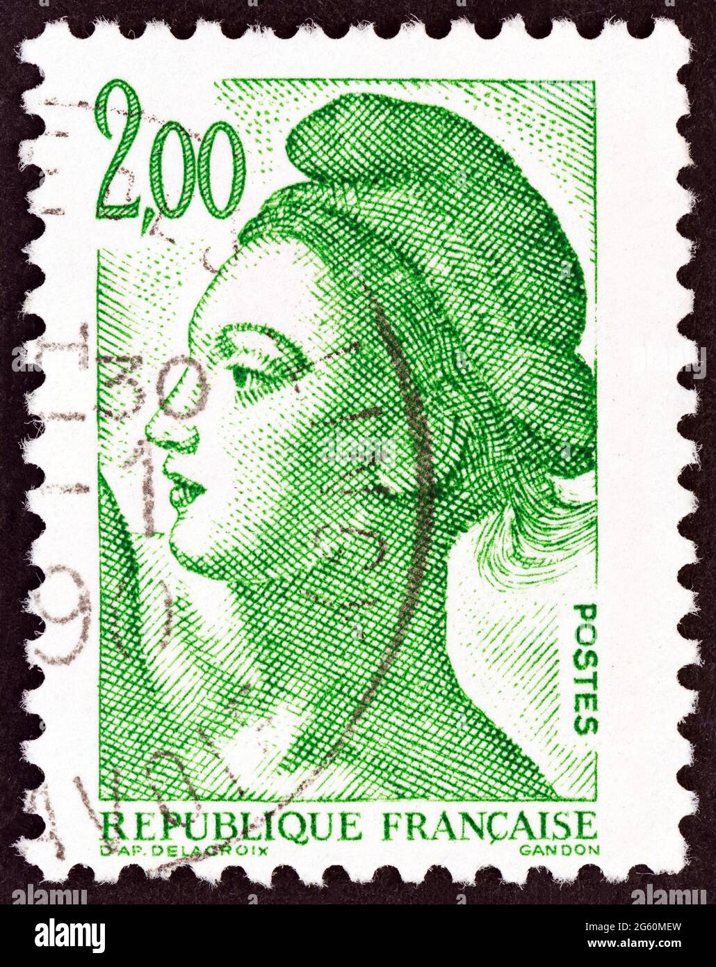 France stamp marianne Banque de photographies et d’images à haute