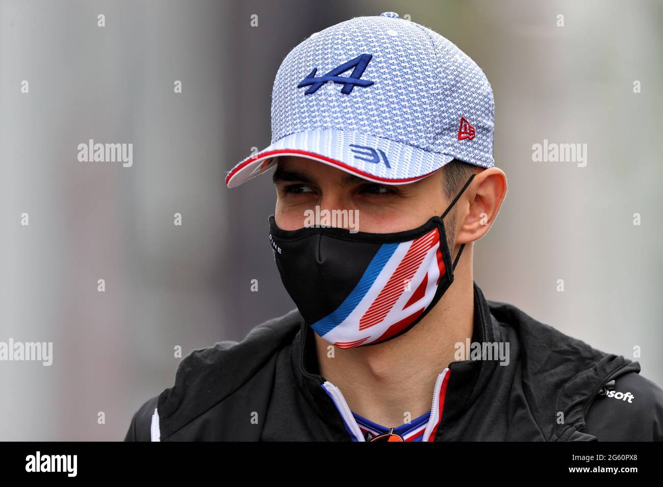 Esteban Ocon (FRA) Alpine F1 Team. Grand Prix d'Autriche, jeudi 1er juillet  2021. Spielberg, Autriche Photo Stock - Alamy