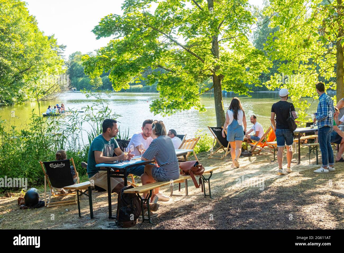 France, Paris, Bois de Vincennes, Chalet de la porte Jaune, la Rosa bonheur  est Photo Stock - Alamy