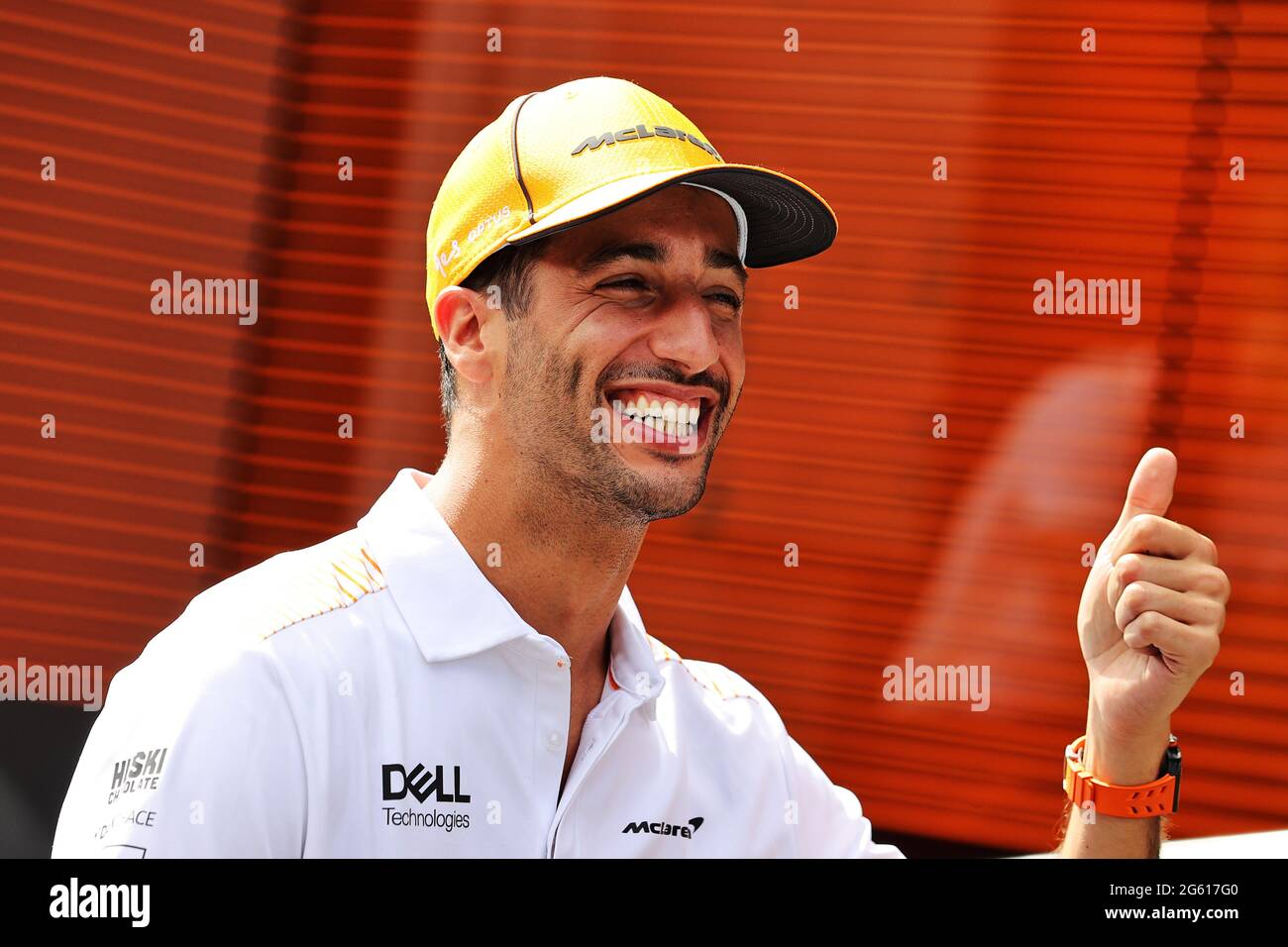 Daniel Ricciardo (AUS) McLaren. Grand Prix d'Autriche, jeudi 1er juillet 2021. Spielberg, Autriche. Banque D'Images