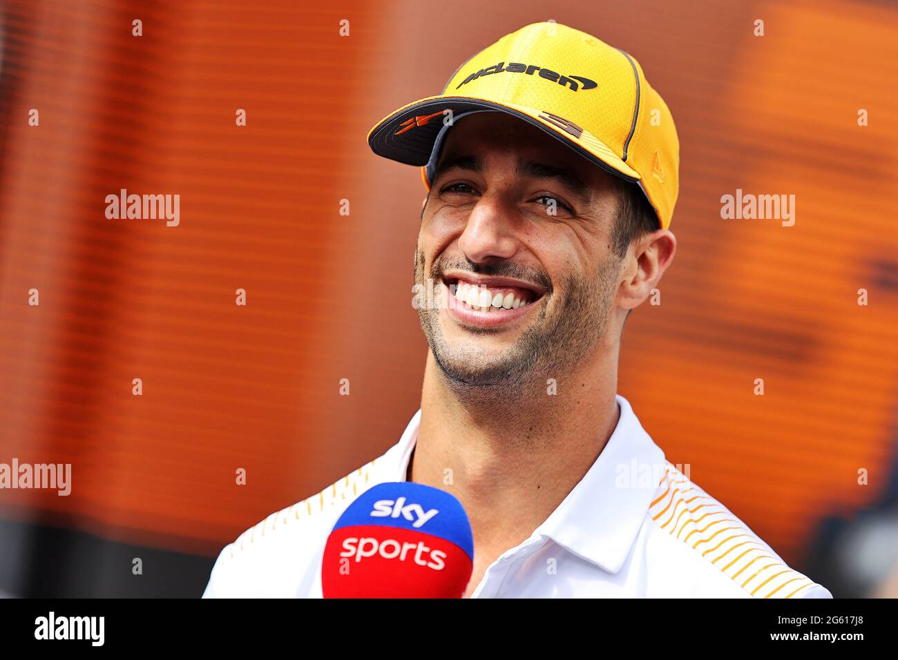 Daniel Ricciardo (AUS) McLaren. Grand Prix d'Autriche, jeudi 1er juillet 2021. Spielberg, Autriche. Banque D'Images