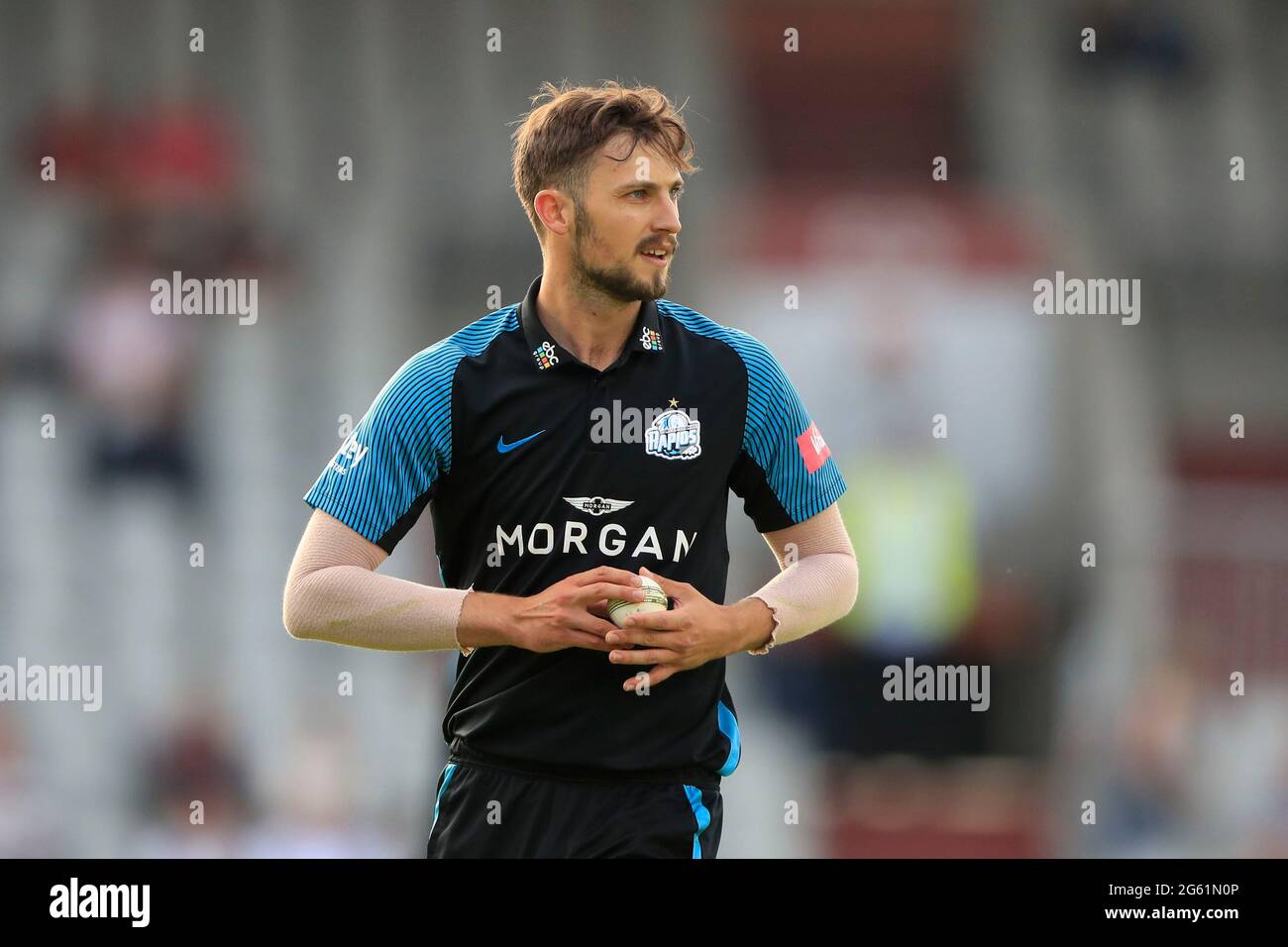 Ed Barnard de Worcestershire Rapids Banque D'Images