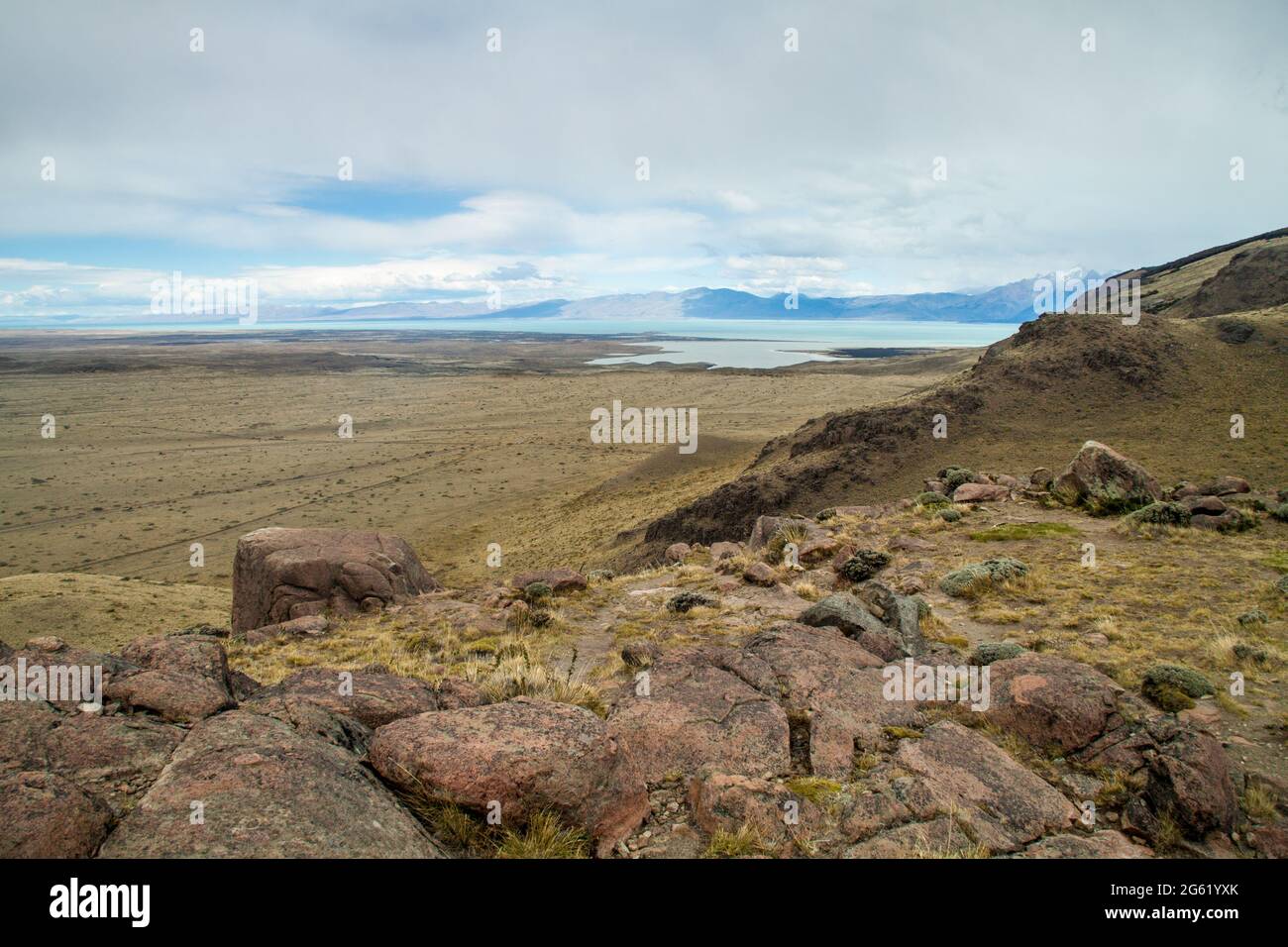 Lac Lago Viedma, Patagonie, Argentine Banque D'Images