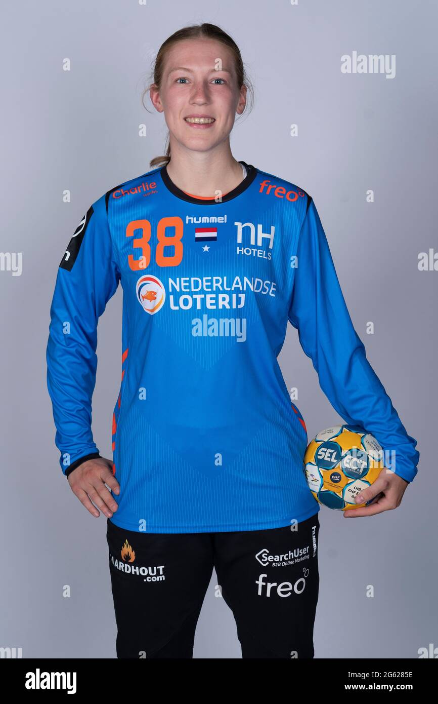 PAPENDAL, PAYS-BAS - JUIN 25: Yara Ten Holte des pays-Bas pendant le handball néerlandais les femmes photoshoot avant les Jeux Olympiques 2021 au Sportcenter Papendal le 25 juin 2021 à Papendal, pays-Bas (photo de Henk Seppen/Orange Pictures) Banque D'Images