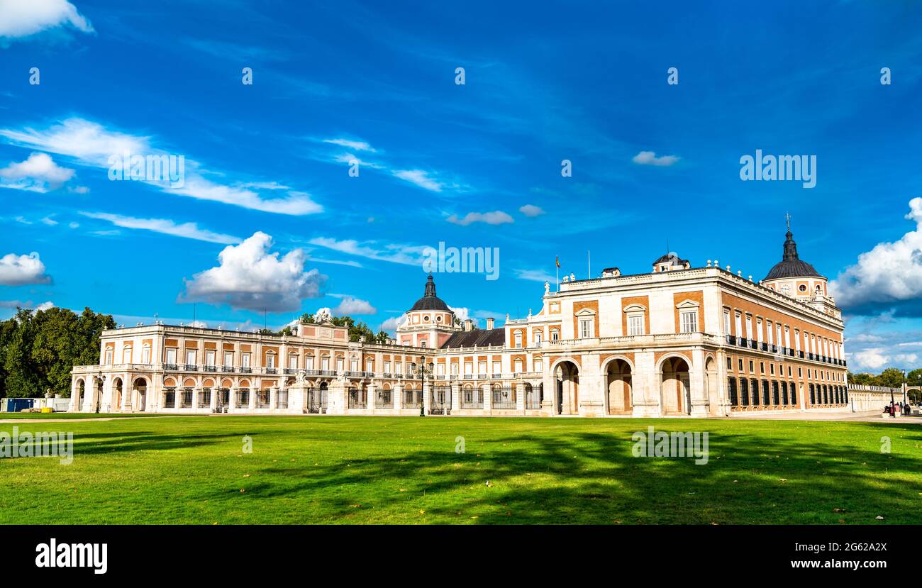 Palais royal d'Aranjuez en Espagne Banque D'Images