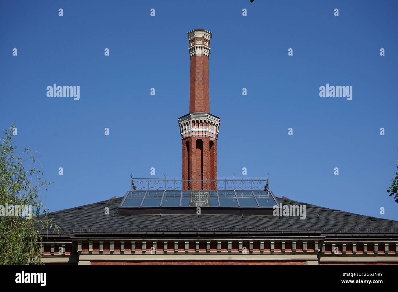 Système radial III (ancienne station de pompage des eaux usées) Banque D'Images