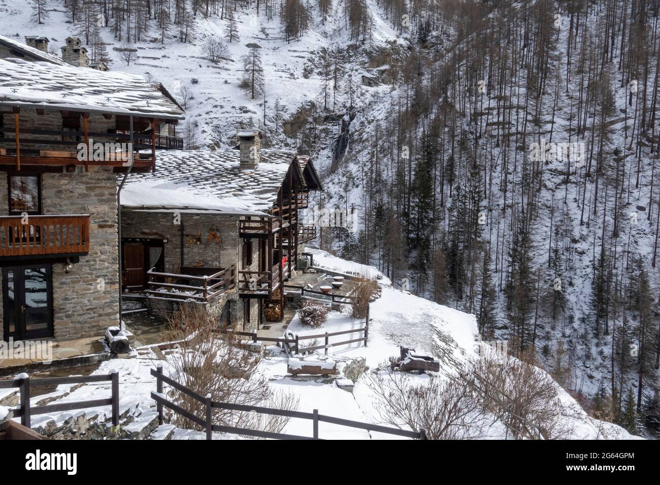 Parc national du Gran Paradiso, Vallée d'Aoste, Italie. Banque D'Images