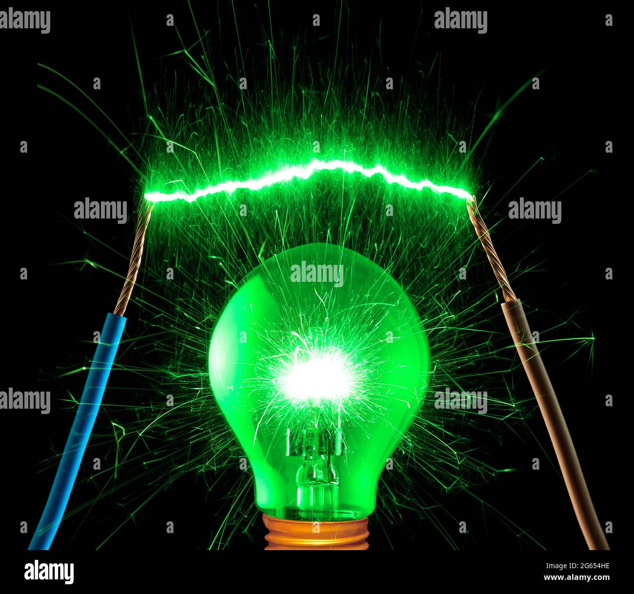 Énergie verte, image conceptuelle Banque D'Images