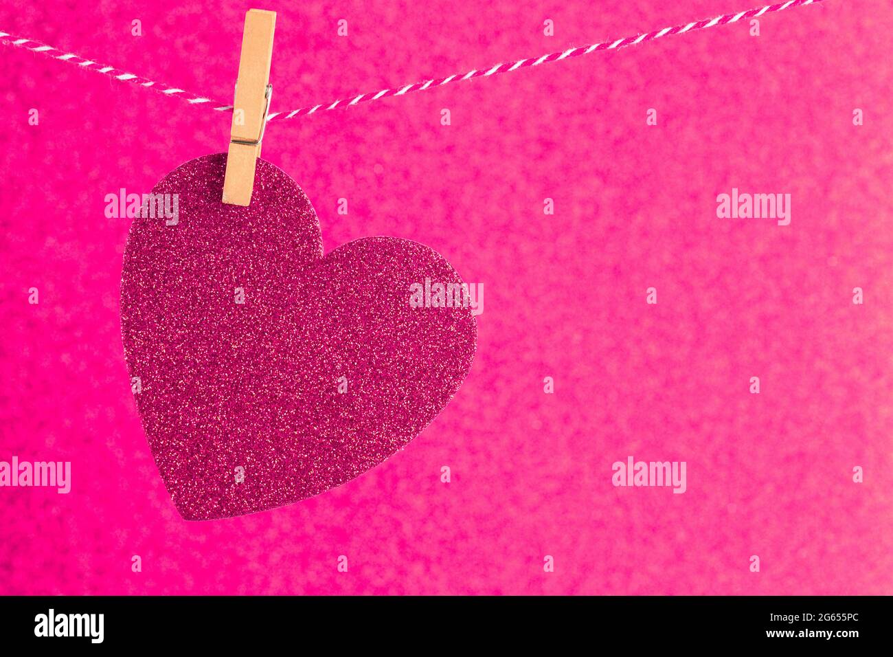 Arrière-plan sur le thème de l'amour avec espace de copie pour ajouter un message de Saint-Valentin ou une note d'amour Banque D'Images