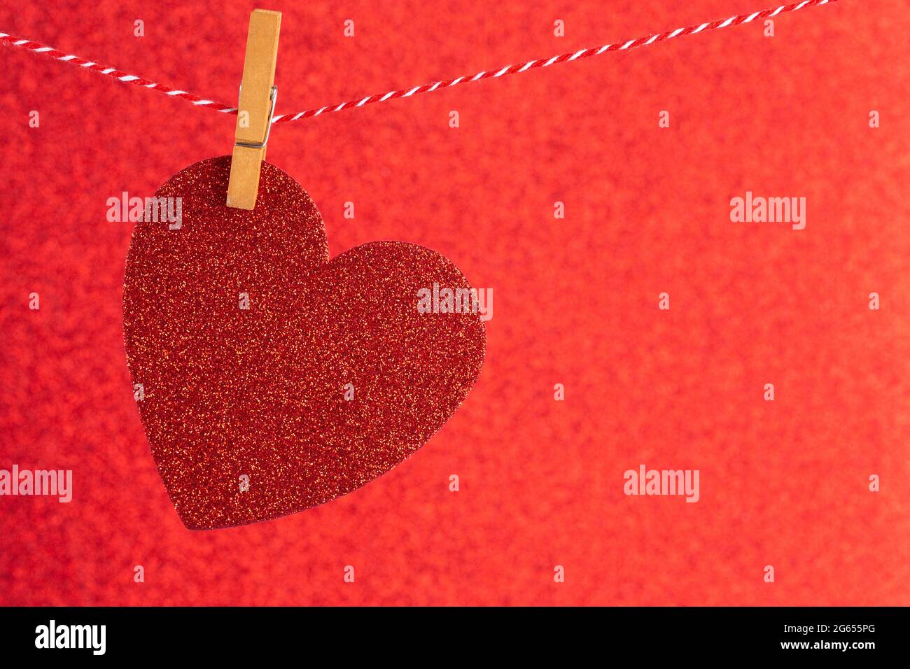 Arrière-plan sur le thème de l'amour avec espace de copie pour ajouter un message de Saint-Valentin ou une note d'amour Banque D'Images