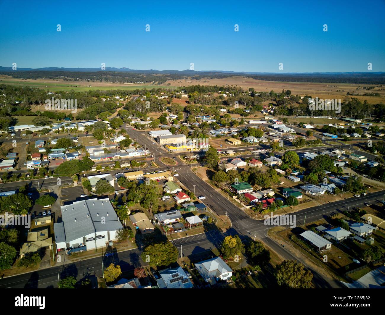 Antenne de Gin Gin Queensland Australie Banque D'Images