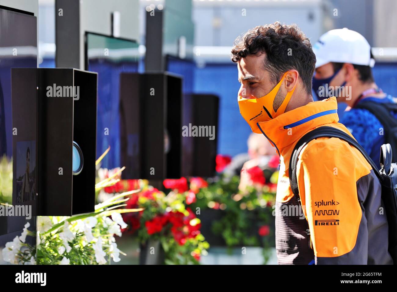 Spielberg, Autriche. 03ème juillet 2021. Daniel Ricciardo (AUS) McLaren. 03.07.2021. Championnat du monde de Formule 1, Rd 9, Grand Prix d'Autriche, Spielberg, Autriche, Jour de qualification. Le crédit photo doit être lu : images XPB/Press Association. Crédit : XPB Images Ltd/Alamy Live News Banque D'Images