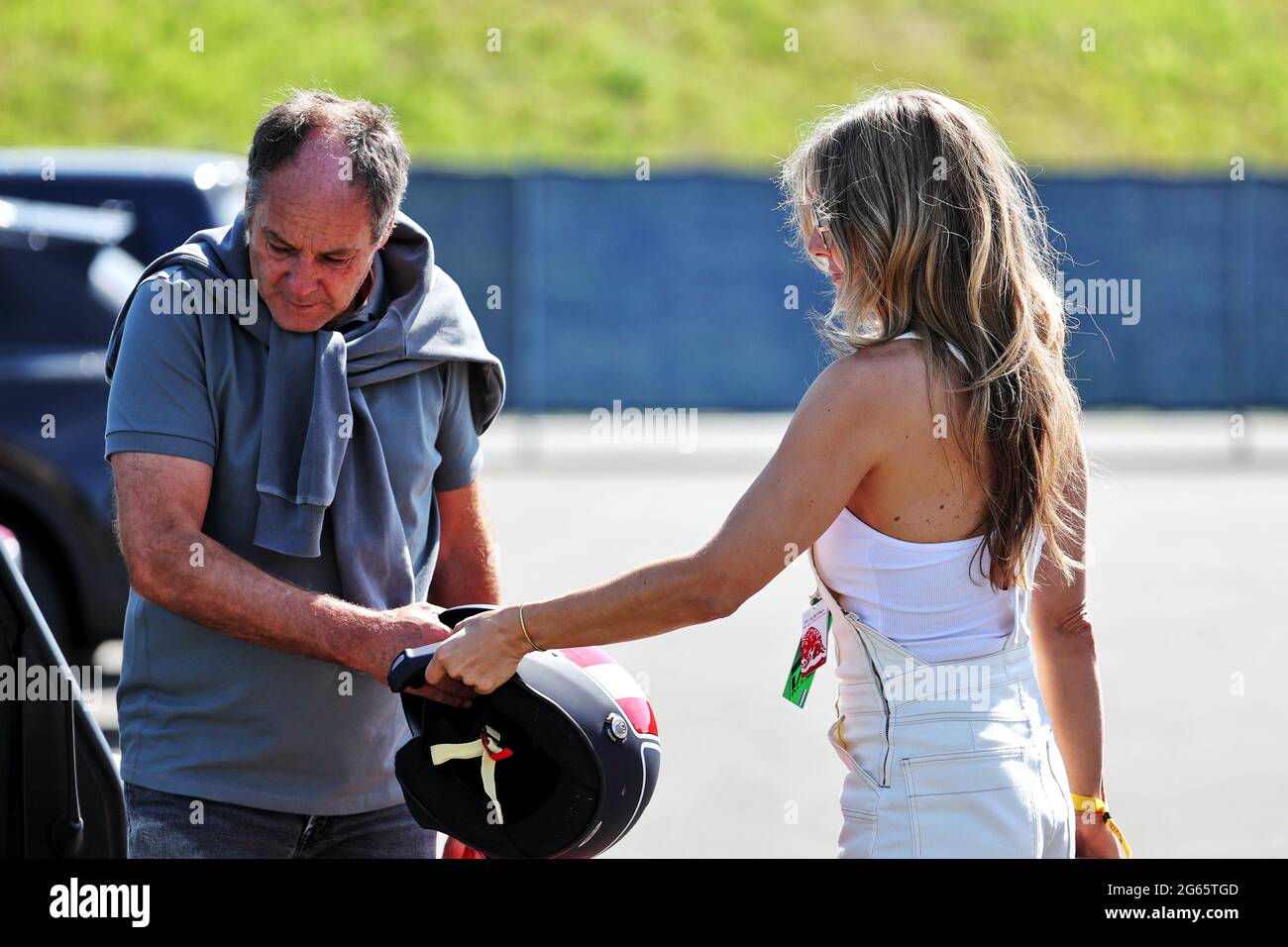 Spielberg, Autriche. 03ème juillet 2021. Gerhard Berger (AUT). 03.07.2021. Championnat du monde de Formule 1, Rd 9, Grand Prix d'Autriche, Spielberg, Autriche, Jour de qualification. Le crédit photo doit être lu : images XPB/Press Association. Crédit : XPB Images Ltd/Alamy Live News Banque D'Images
