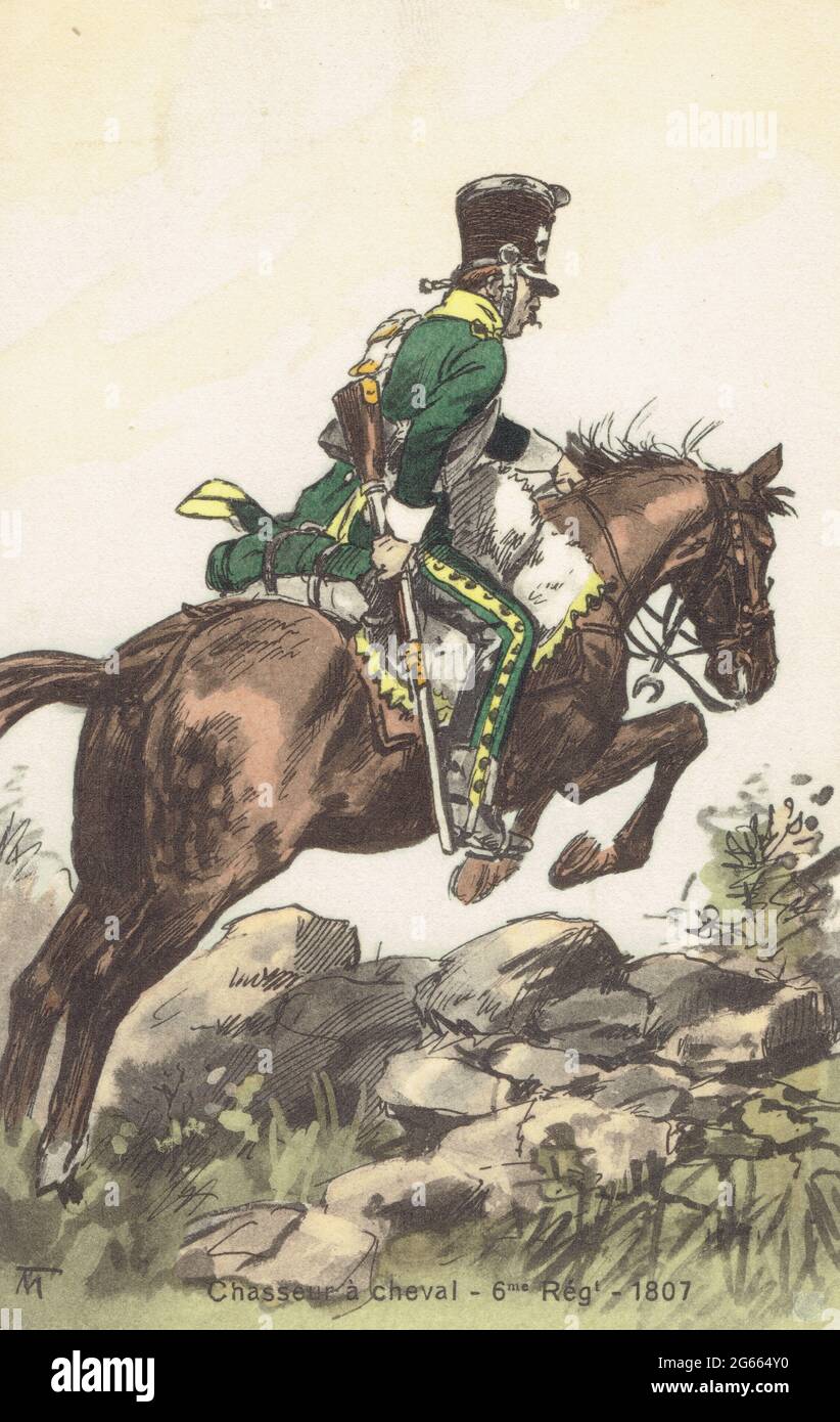 Soldat CBG MIGNOT - Premier empire - Cavalier 144 - Clairon
