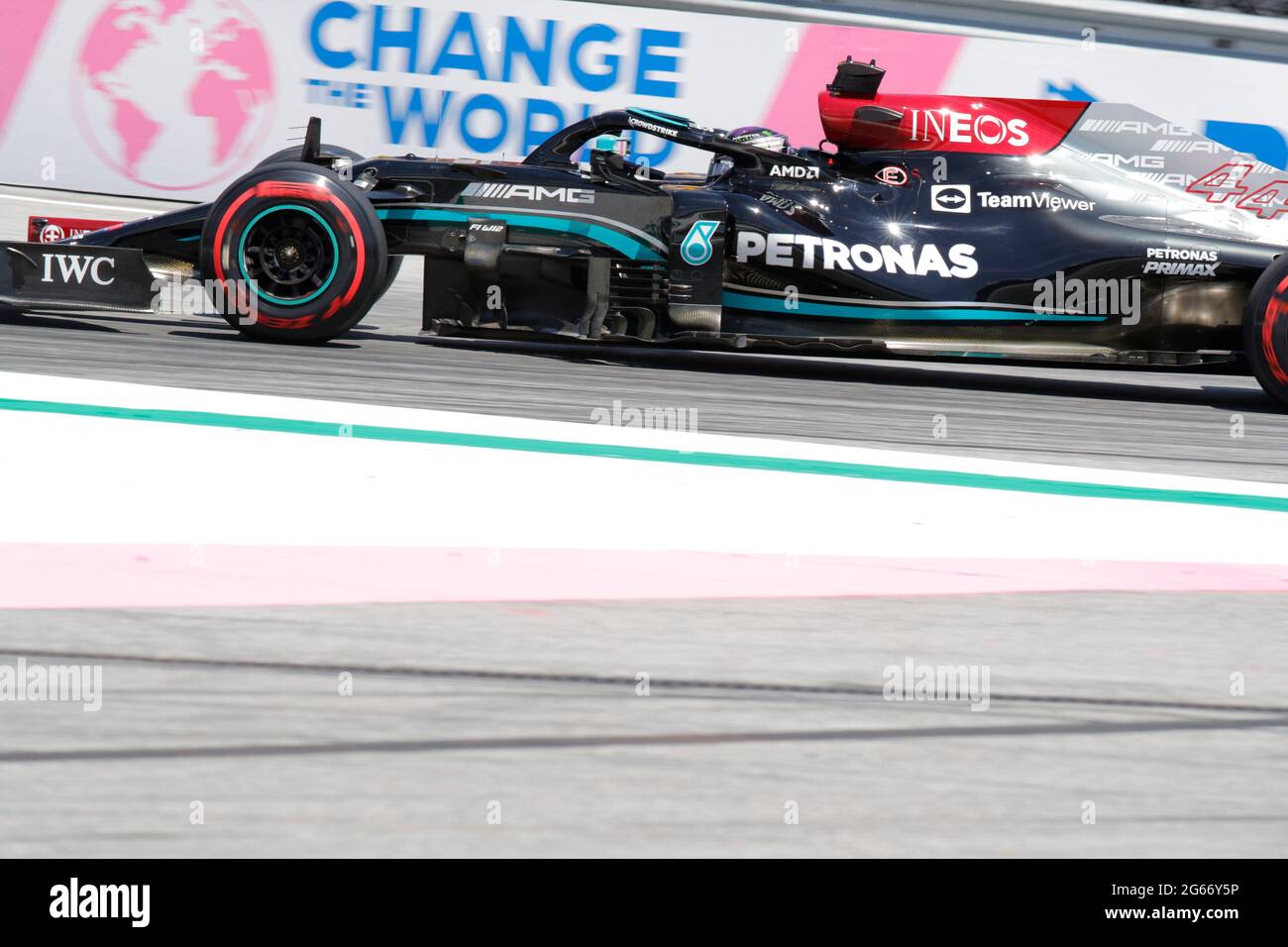 L'entraînement libre 2021 et la séance de qualification du Grand Prix autrichien de Formule 1 dans le circuit A1 Ring Spielberg de Knittenfield 03 juillet 2021 Banque D'Images