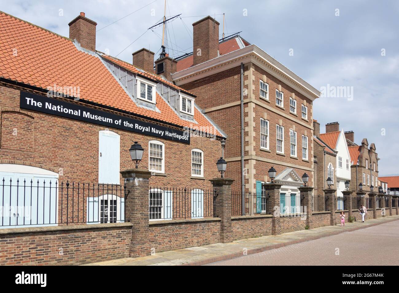 The National Museum of the Royal Navy Hartlepool, Jackson Dock, Maritime Avenue, Hartlepool, County Durham, Angleterre, Royaume-Uni Banque D'Images