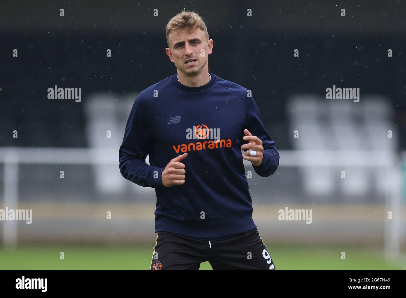 SPENNYMOOR, ROYAUME-UNI. 3 JUILLET Glen Taylor de la ville de Spennymoor lors du match amical avant-saison entre la ville de Spennymoor et Sunderland au Brewery Field, Spennymoor, le samedi 3 juillet 2021. (Crédit : will Matthews | MI News) crédit : MI News & Sport /Alay Live News Banque D'Images