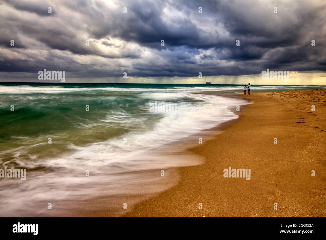 Moody Atlantic, fort Lauderdale, Floride Banque D'Images