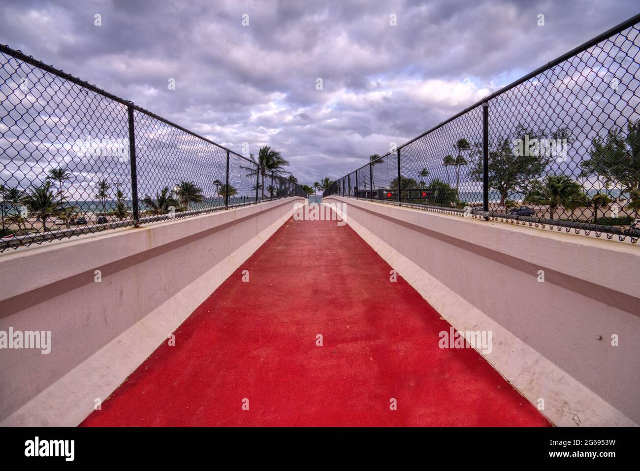 Tapis rouge ! Fort Lauderdale, Floride Banque D'Images