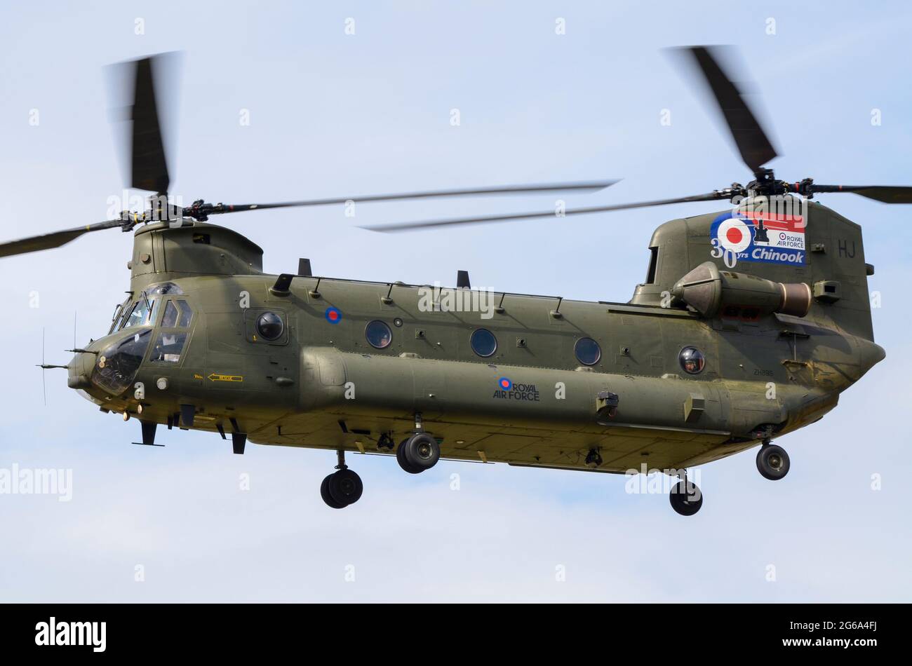 Tandem rotor helicopter Banque de photographies et d’images à haute ...