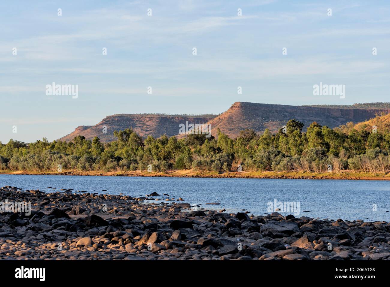 Vue panoramique sur la Pentecôte, Gibb River Road, les Kimberley, Australie occidentale, Australie occidentale, Australie occidentale, Australie Banque D'Images