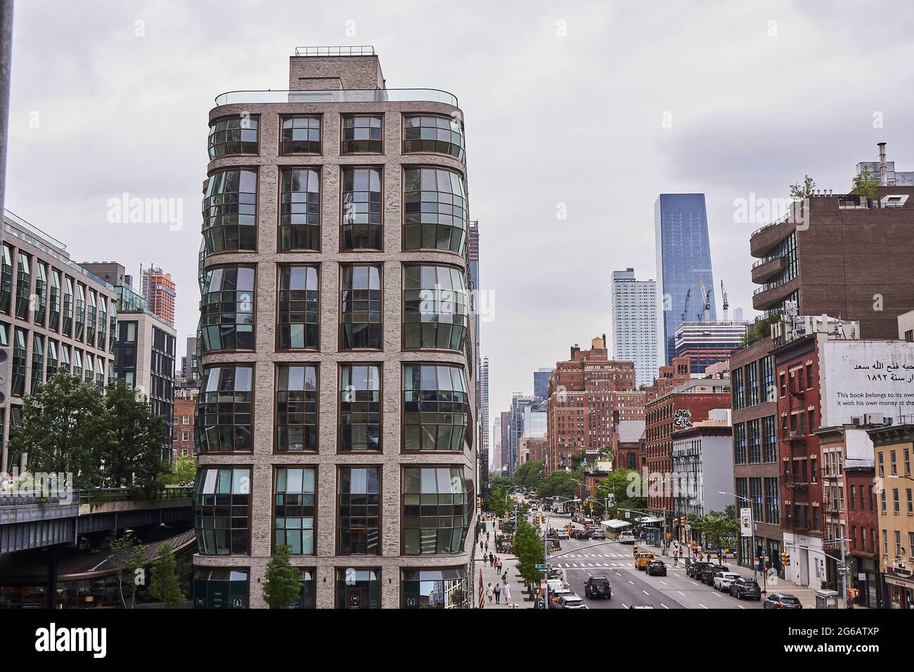 Highline New York au 515 West 18e Street: The Lantern House Banque D'Images