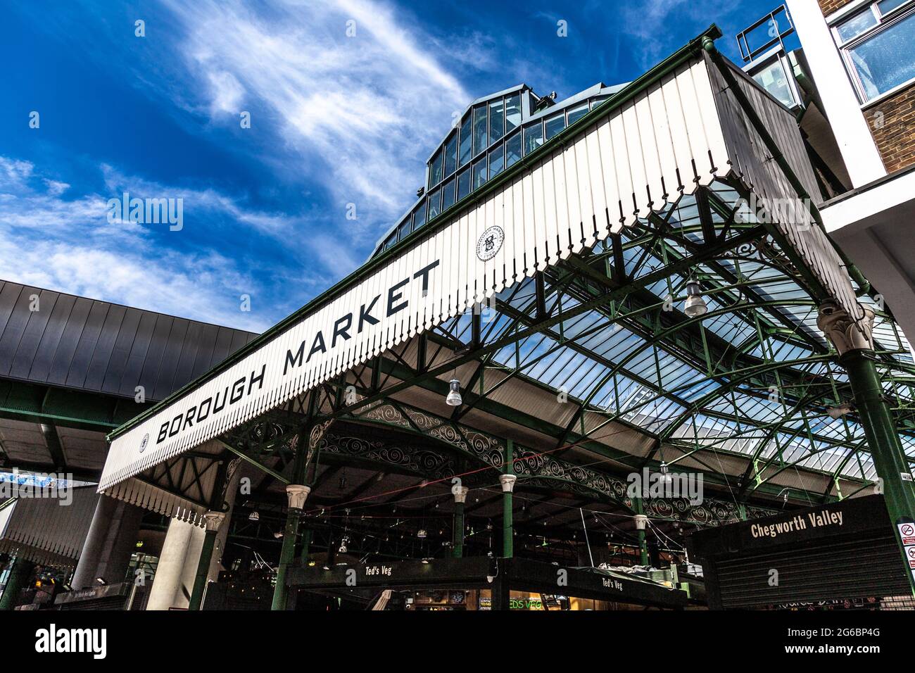 Quartier Market, London Bridge, Londres, Royaume-Uni Banque D'Images