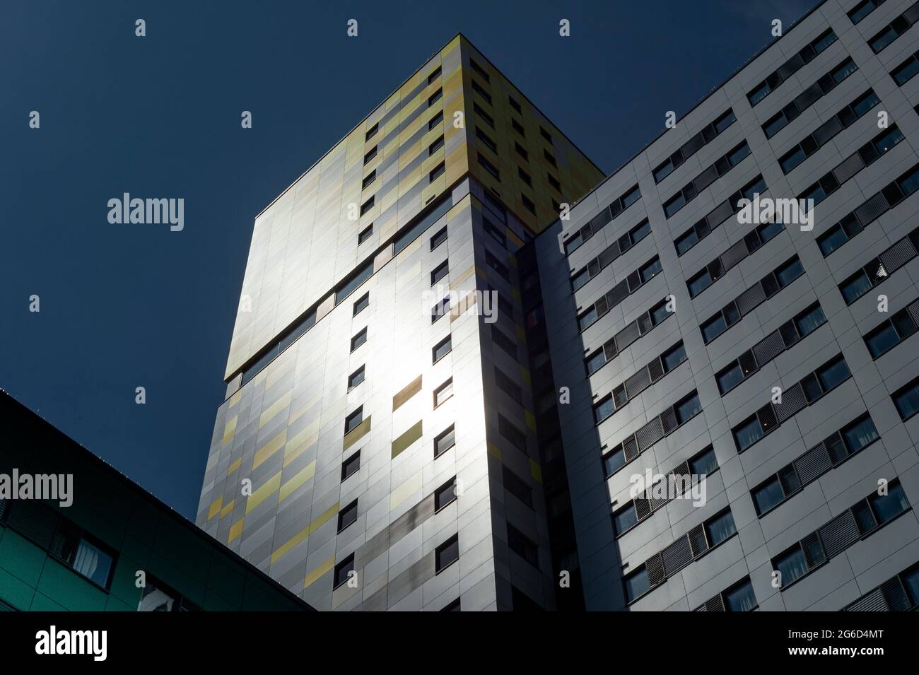 L'UNIR Élèves logement en bloc Greetham Street dans le centre de Portsmouth Banque D'Images