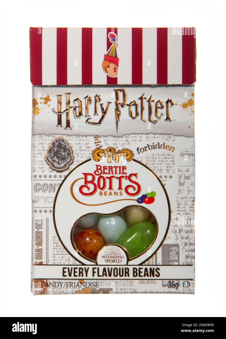 Studio de Bertie Bott's every Flavor Beans, tel que présenté dans Harry Potter. Banque D'Images