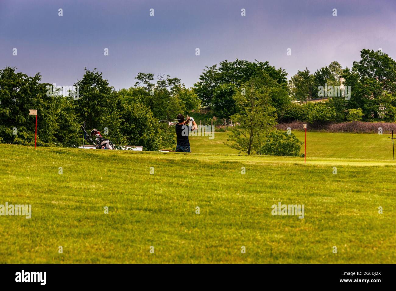 Italie Veneto Asolo Golf Club Banque D'Images