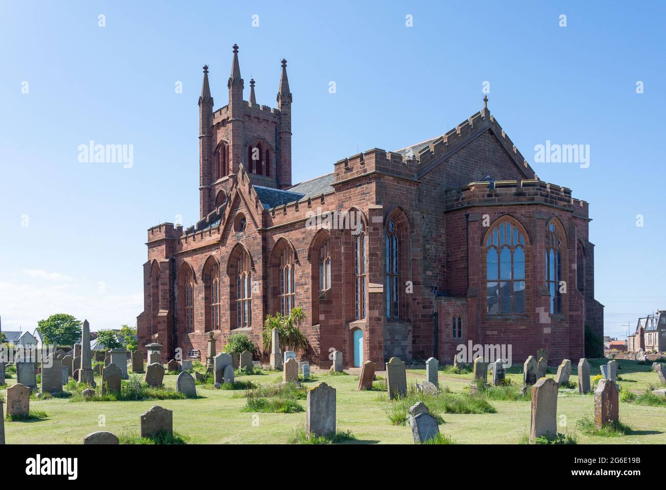 Eglise d'Ecosse, Queen's Road, Dunbar, East Lothian, Ecosse, Royaume-Uni Banque D'Images