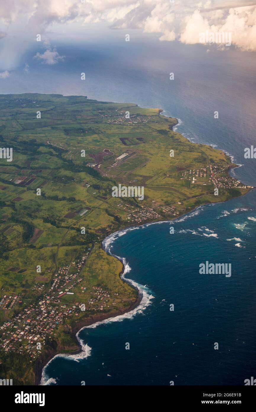 Antenne de Saint-Kitts, Saint-Kitts-et-Nevis Banque D'Images