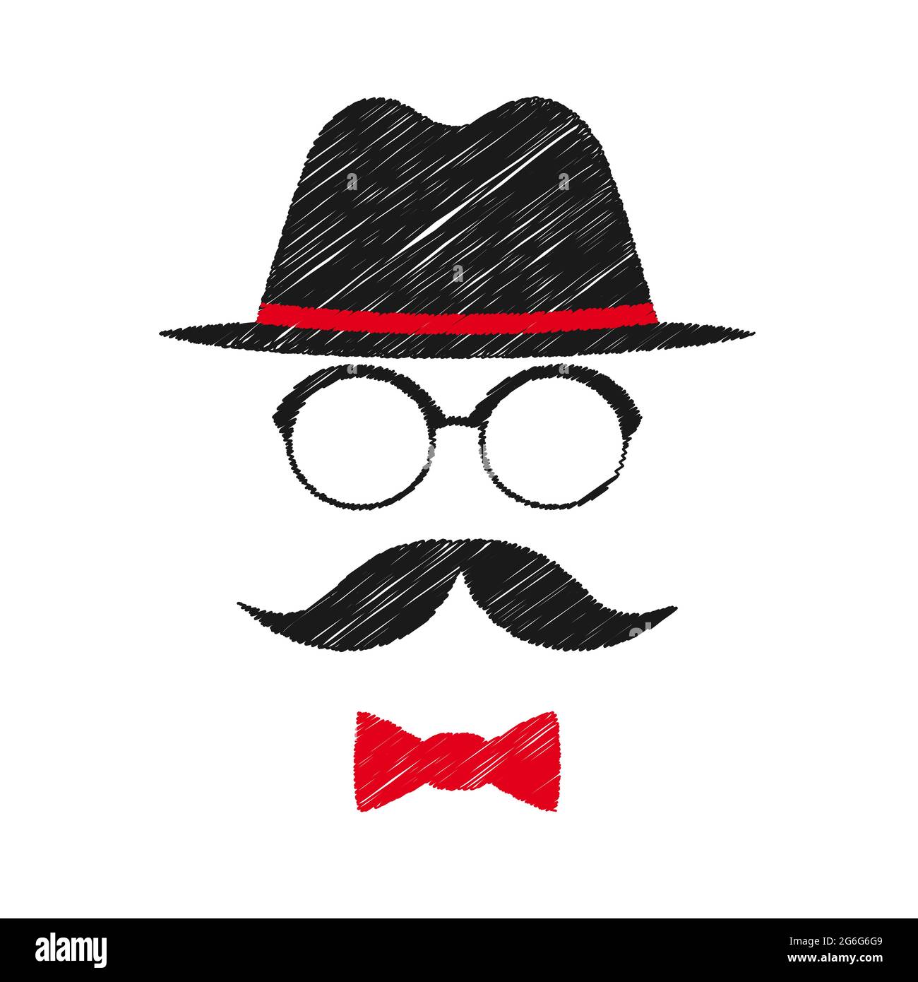 Heureux Pères jours carte de vœux. Vector illustration. Illustration de Vecteur