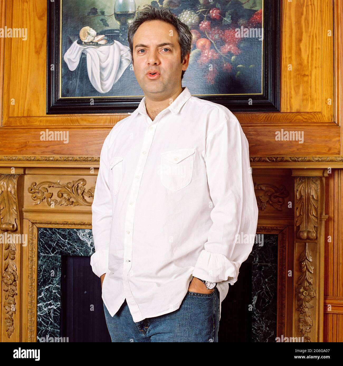 Sam Mendes, Sir Samuel Alexander Mendes CBE, réalisateur anglais, 12 décembre 2005, Londres, Angleterre. Banque D'Images