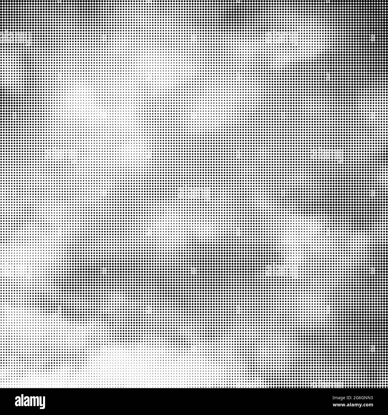 Modèle de demi-teinte. Ensemble de points. La texture en pointillés sur fond blanc. Grunge Overlay Modèle. La conception linéaire de détresse. Banque D'Images