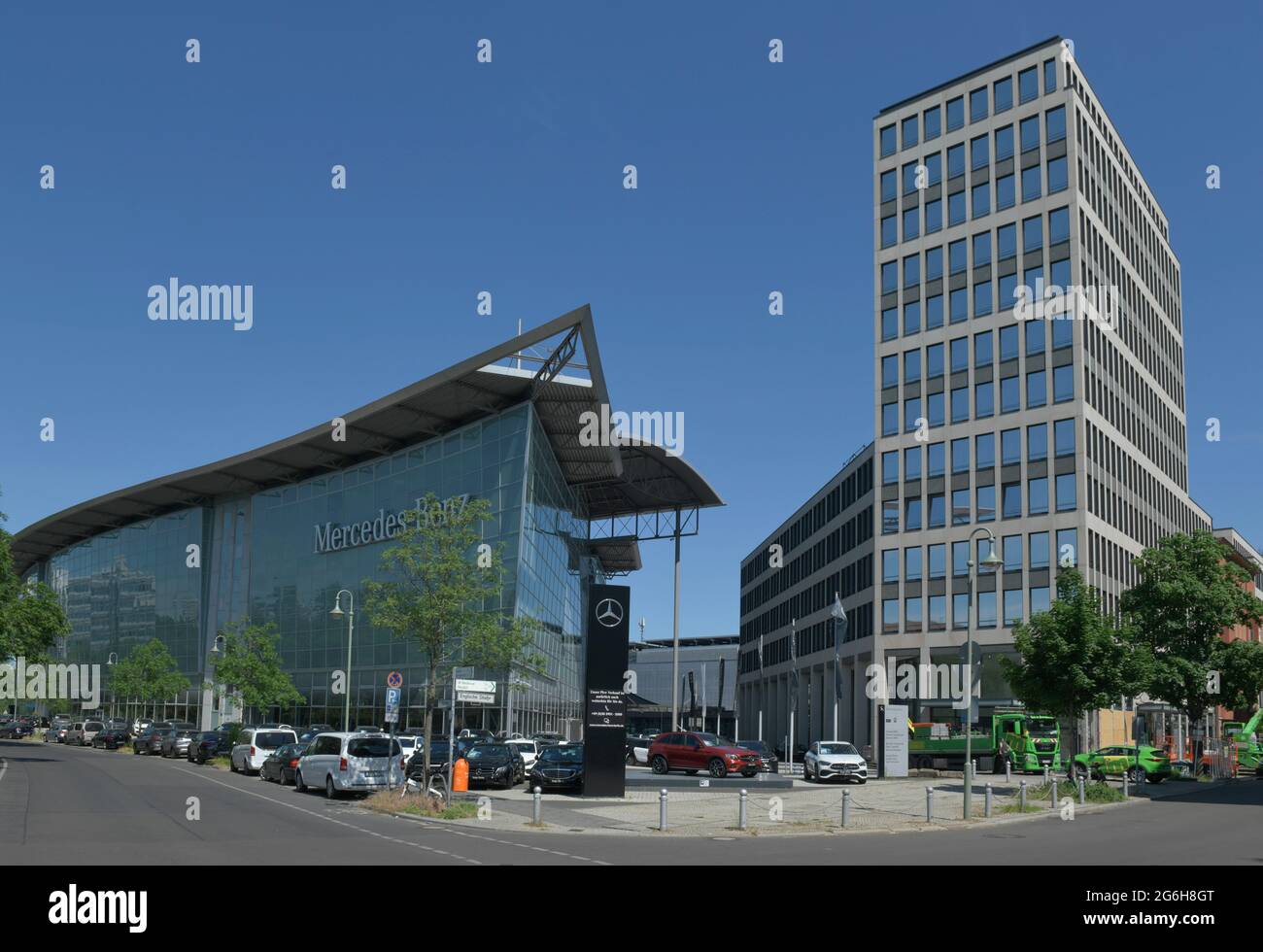 Mercedes-Welt, Salzufer, Charlottenburg, Berlin, Allemagne Banque D'Images