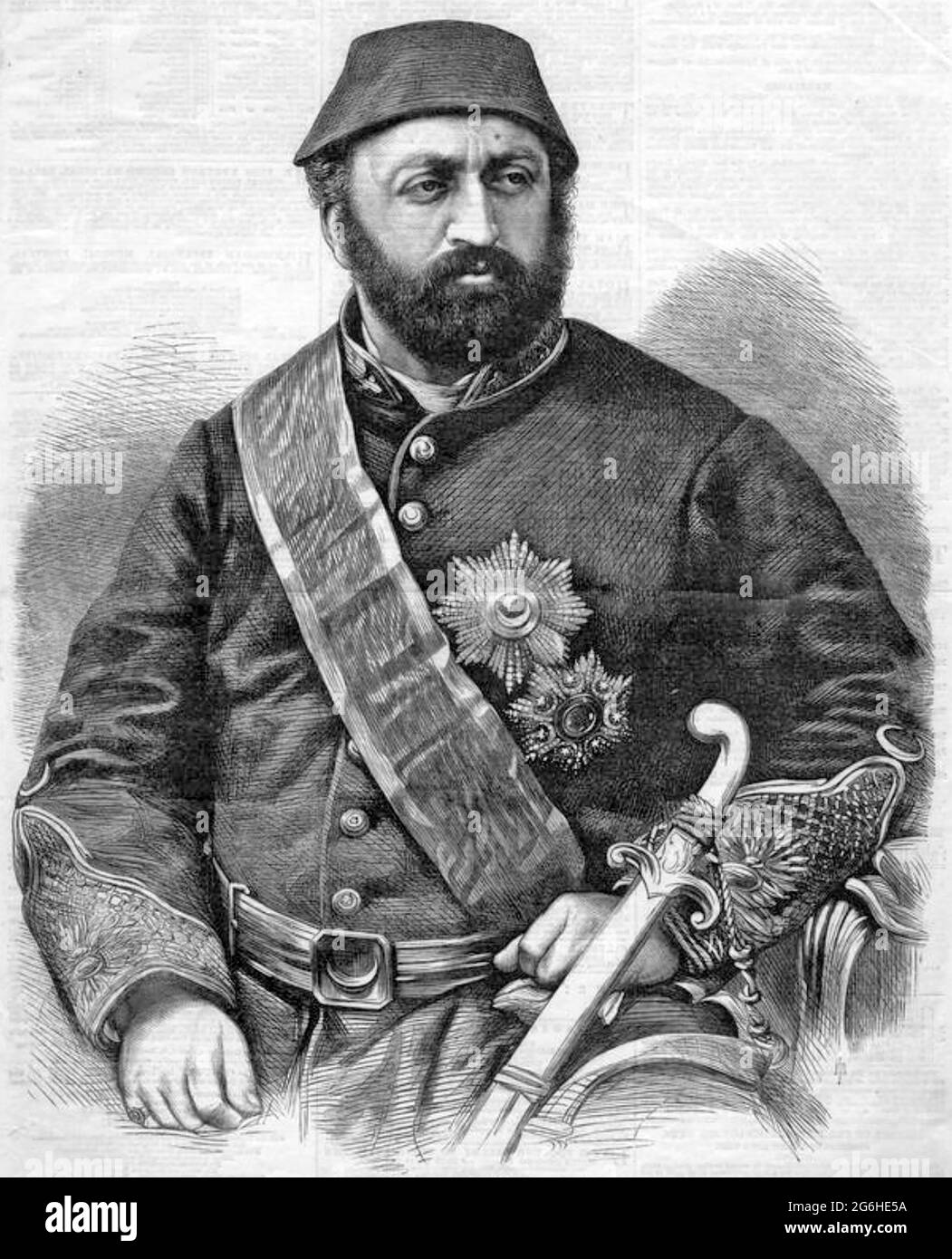 Sultan of the ottoman empire Banque de photographies et d’images à