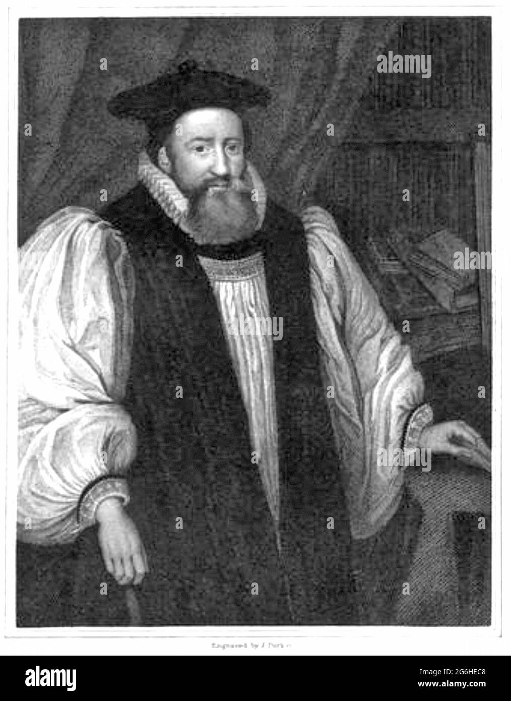 GEORGE ABBÉ (1562-1633) divin, écrivain et archevêque anglais de Canterbury 1611-1633. Banque D'Images