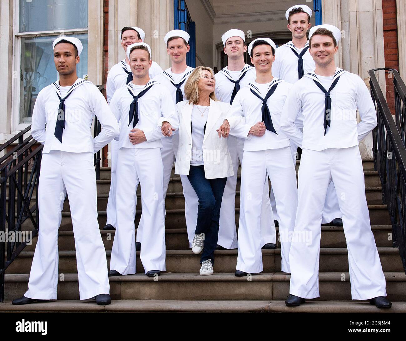 Londres, Royaume-Uni - 6 juillet 2021: Tout va Photocall à WAC Arts. Crédit: Loredana Sangiuliano / Alamy Live News Banque D'Images