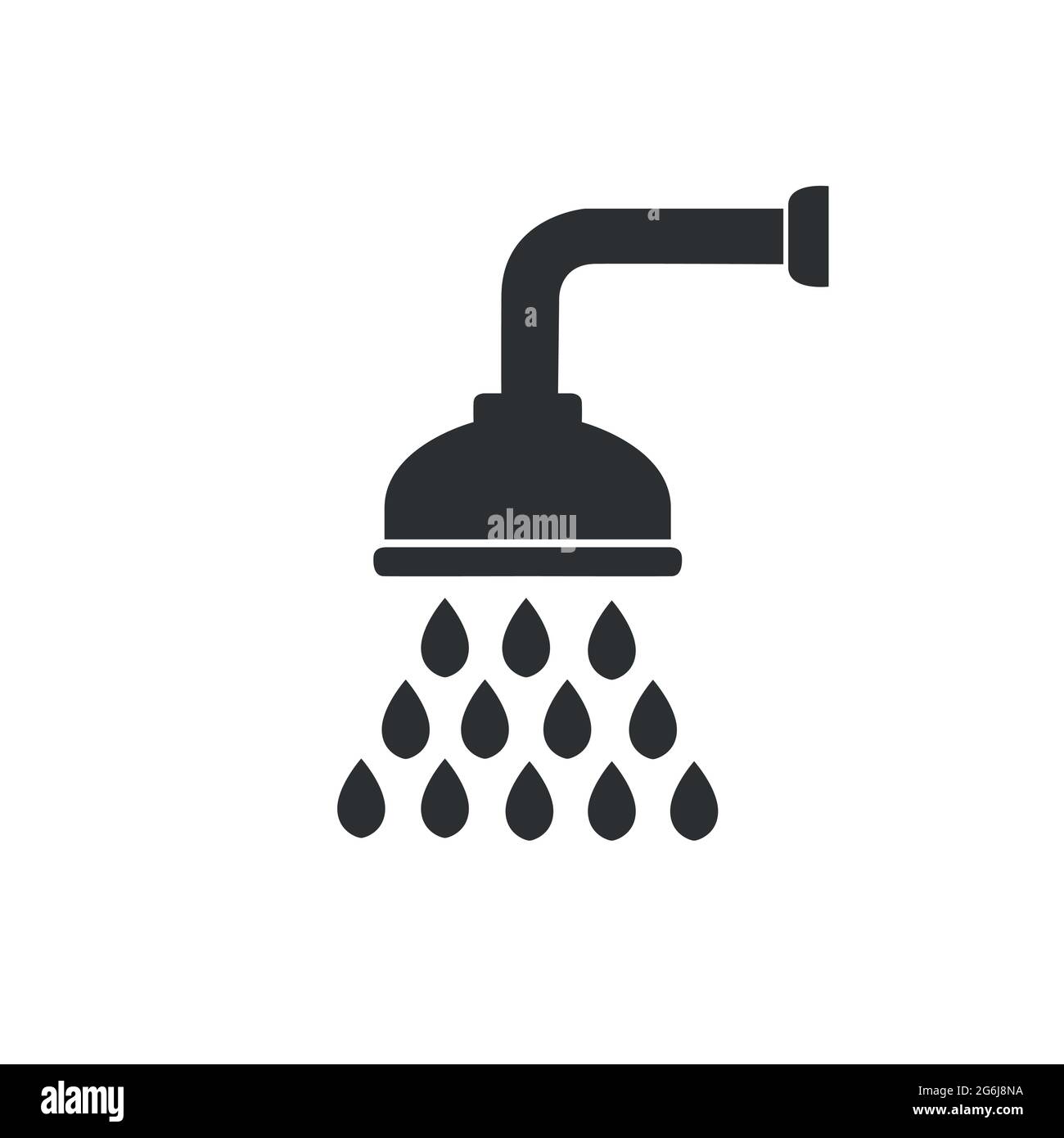 Logo du robinet d'eau pour le concept de source d'eau. Vecteur de brut Illustration de Vecteur