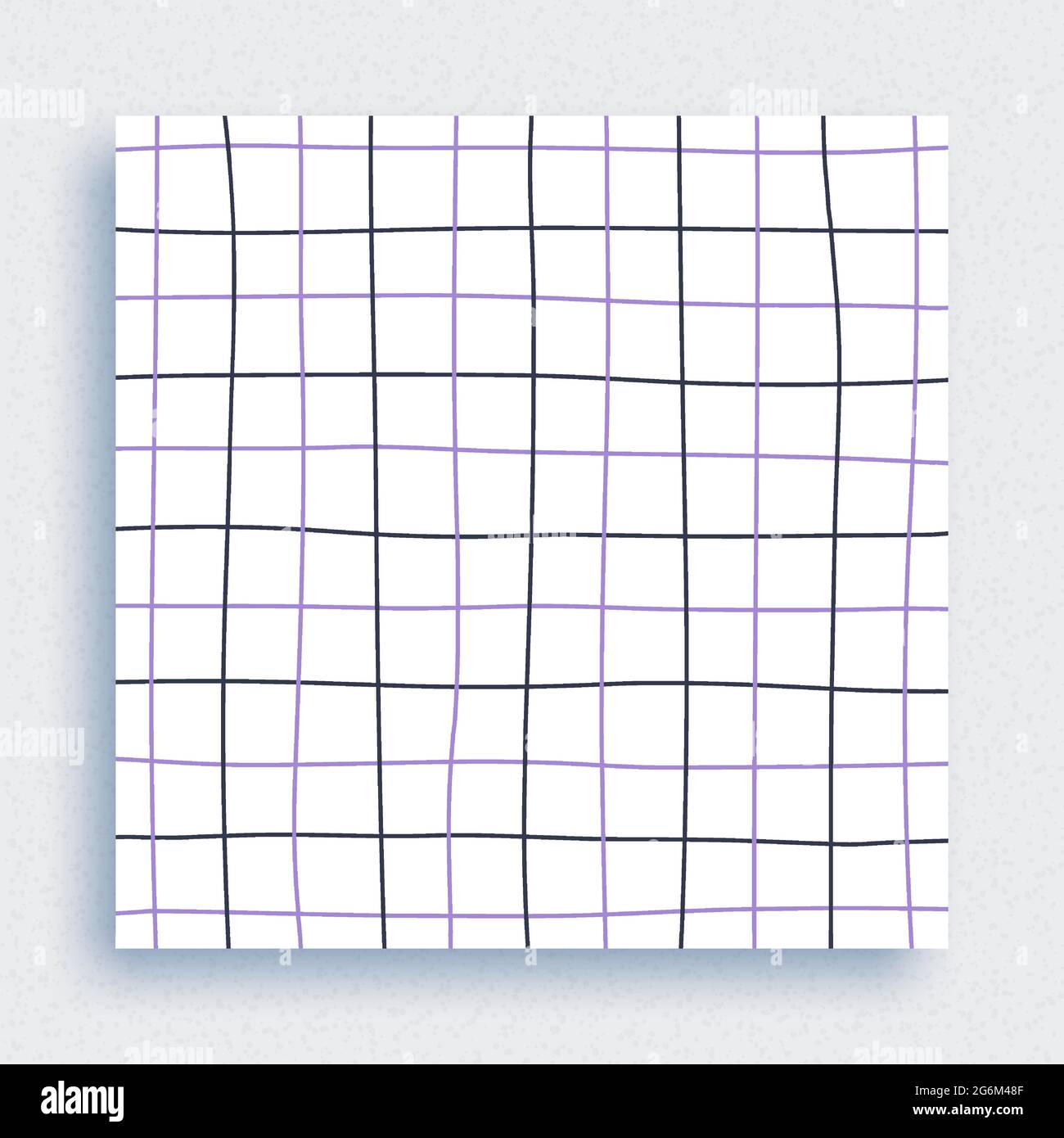 Les répétitions sont effectuées avec des formes. Pinceau blanc fin vertical et horizontal . Papier peint vectoriel ou peinture de tissu à partir de contours de pinceau. Vecteur de style plat illu Illustration de Vecteur