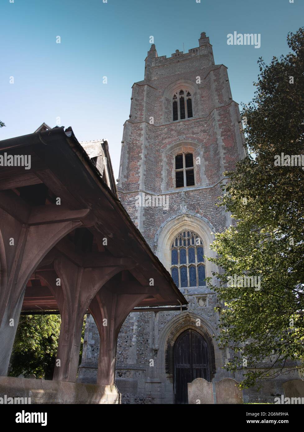 St Mary la Vierge, église à Stoke par Nayland Suffolk Angleterre Banque D'Images