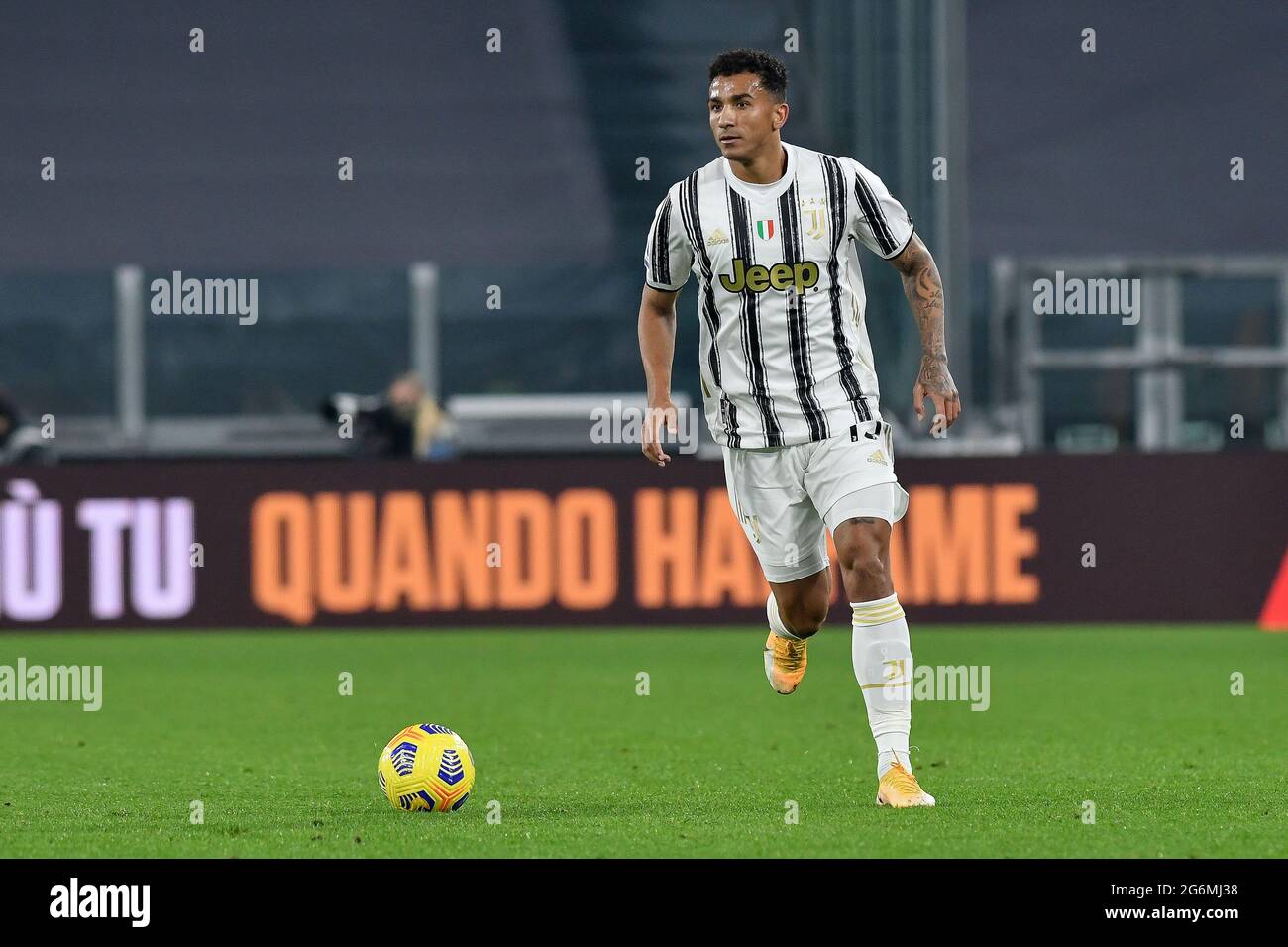 Danilo de Juventus FC pendant la Serie UNE saison 2020/21 de Juventus FC au stade Allianz à Turin, Italie - photo ReporterTorino / LiveMedia Banque D'Images