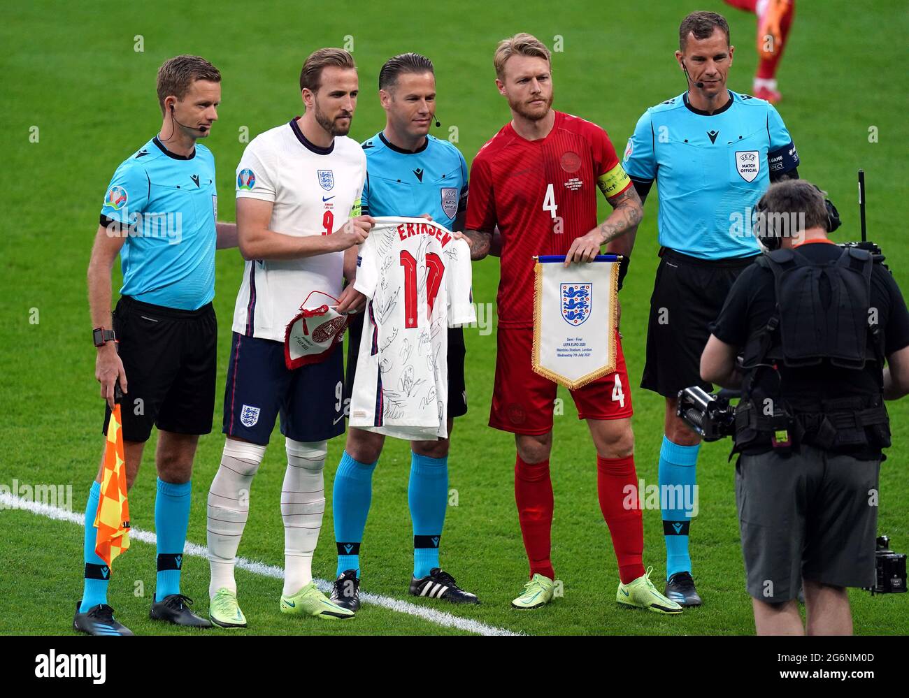 Maillot Adidas Porté Par Le Danemark - Daniel Agger / Simon Kjaer - Football