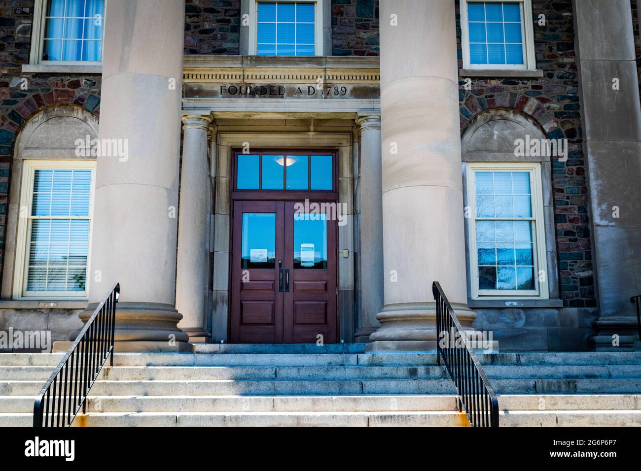 Bâtiment Arts & Administration Banque D'Images