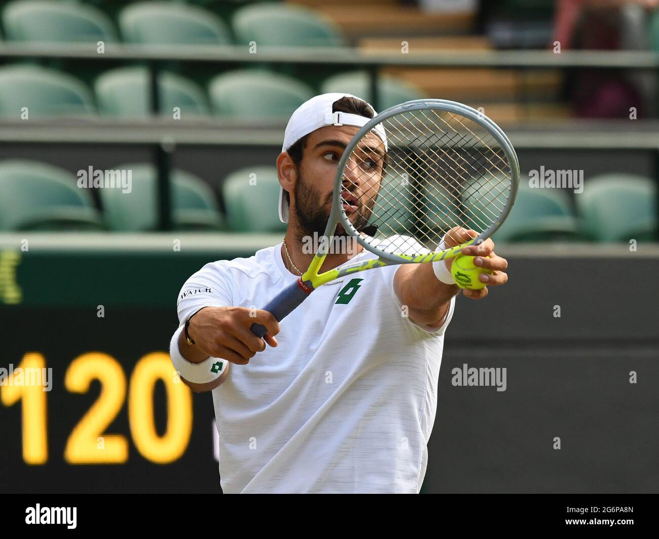 Londres, Royaume-Uni. 07e juillet 2021. WIMBLEDON 2021_DAY 9 crédit: Roger Parker/Alay Live News Banque D'Images