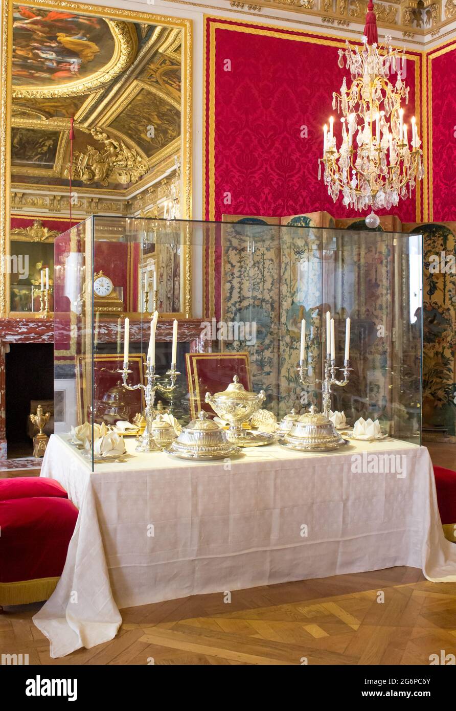 Chateau de versailles dining room Banque de photographies et d’images à haute résolution Alamy